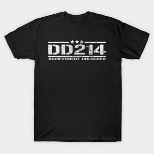 DD-214 Achievement Unlocked T-Shirt